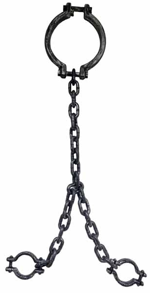 42.5-Inch Costume Neck Chain with Shackles