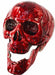 6.3-Inch Bloody Skull Halloween Decoration
