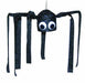 Black Shaking Spider Animated Halloween Prop