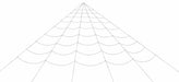 295.3-Inch White Spider Web Halloween Decoration