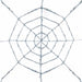 6-Foot Elastic Creepy Web Halloween Decoration