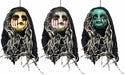 14-Inch Hanging Doll Head Halloween Decoration
