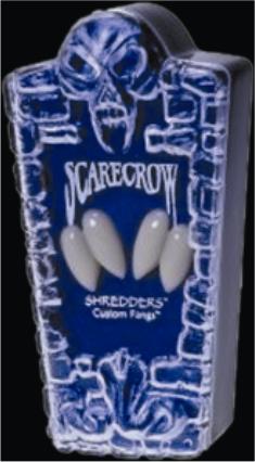 Scarecrow Shredders Double Costume Fangs