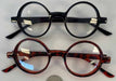 CLEAR LENS TORTOISE & BLACK FRAMES /DZ