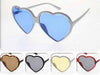 Large Heart-Shaped Sunglasses, 12 Pairs