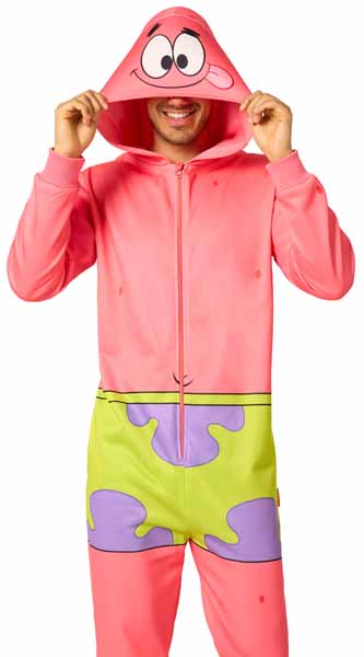 OppoSuits Patrick Star Adult Onesie - X-Large