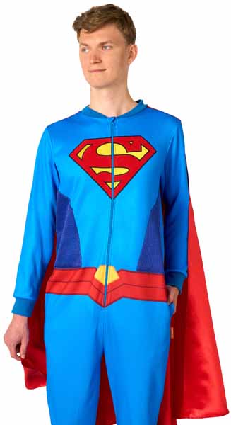 Suitmeister Superman Adult Onesie, Small