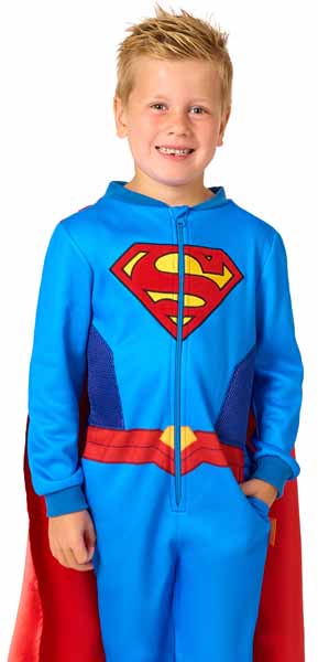 Suitmeister Superman Kids' Onesie, US 4 (Small)