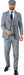 Suitmeister Men's 1920s Gangster Costume Suit, Small