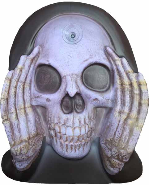 Scary Peeper Reaper Cling Halloween Window Decoration