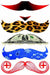 Stachetats Regular Ritz Stache Temporary Mustache Tattoo