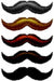 StacheTATS Natural Stache Temporary Mustache Tattoo
