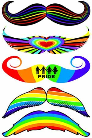 Stachetats Pride Stache