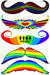 Stachetats Pride Stache