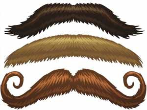 Stachetats Junior Monarch Stache Temporary Tattoo
