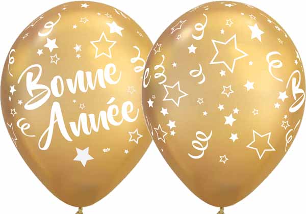BONNE ANNEE ALL-OVER 12" CHROME 50/BG