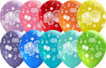 #40 NUMBERS-ALL-OVER 12" TRENDY ASST 50/B