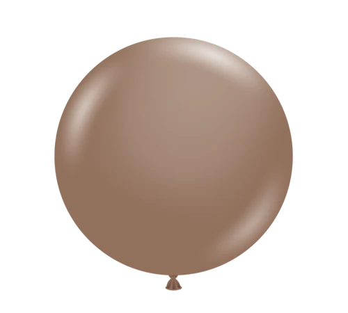 Tuftex Cocoa 36″ Latex Balloons (2/Pk)