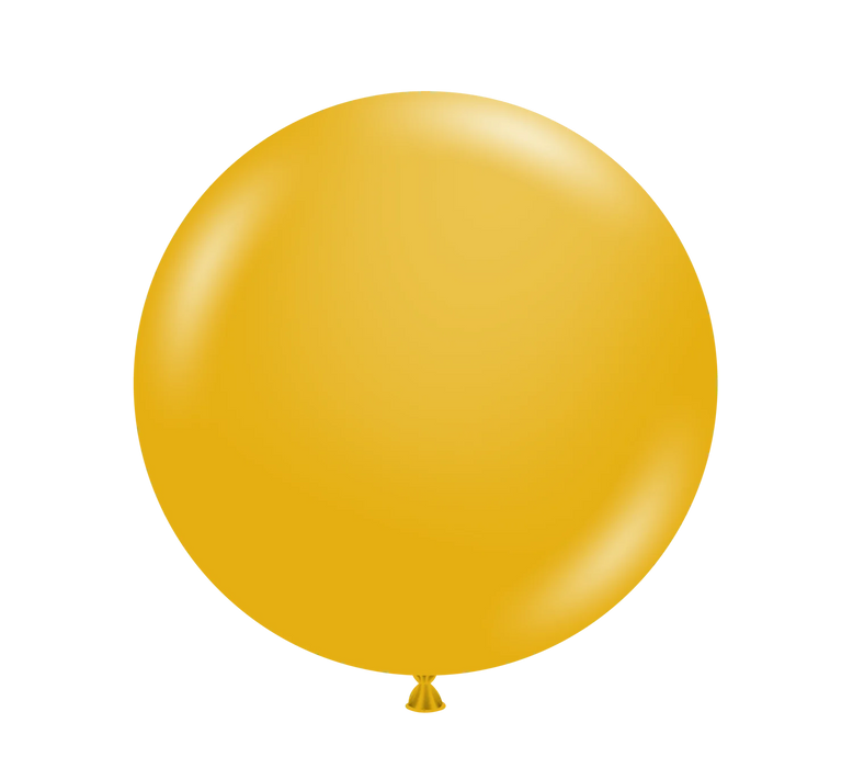 Mustard 36″ Latex Balloons (2/Pk)