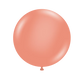 Rose Gold 36″ Latex Balloons (2/Pk)