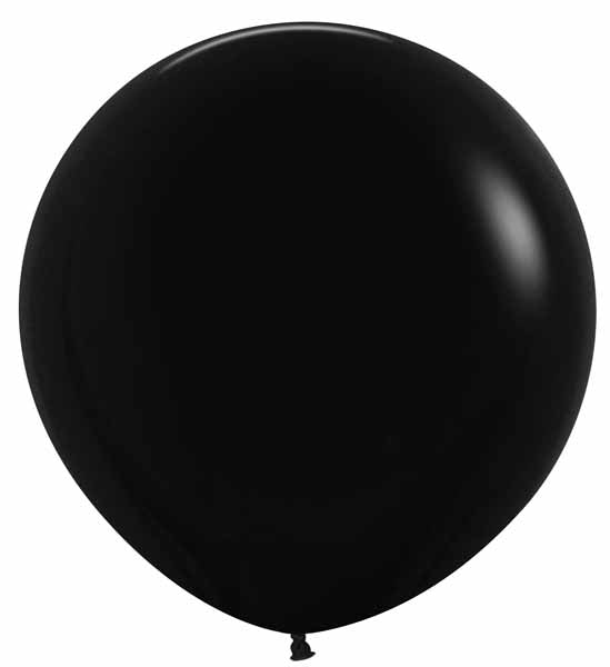 Sempertex Black 36-Inch Latex Balloons, 2-Pack