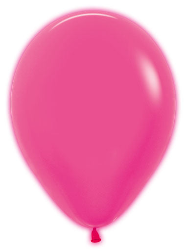 Sempertex Neon Fuchsia 5-Inch Latex Balloons, 50 Pack