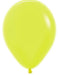 Sempertex Neon Yellow 5-Inch Latex Balloons, 50 Pack
