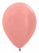 Sempertex Metallic Rose Gold 11-Inch Latex Balloons, 50 Pack