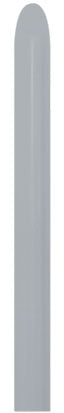 Sempertex 160 Gray #081 Latex Twisting Balloons, 50 Count