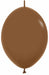 Sempertex Coffee 12" Link-O-Loon Latex Balloons, 25 Count