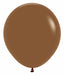 Sempertex 18-Inch Coffee Brown Latex Balloons, 25 Pack
