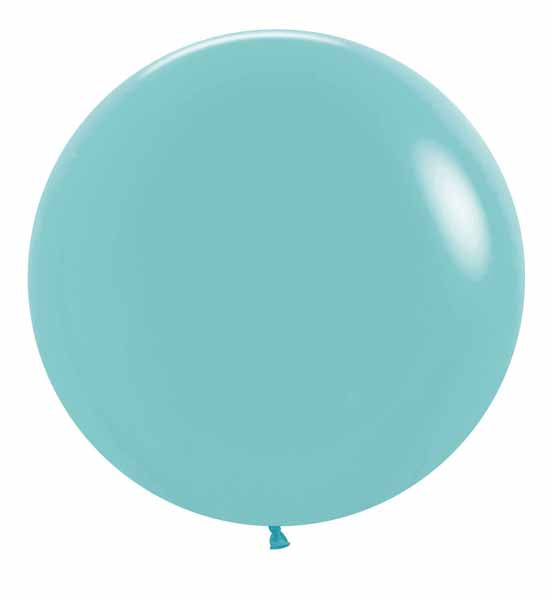 Sempertex Aquamarine 24-Inch Latex Balloons, 10 Count