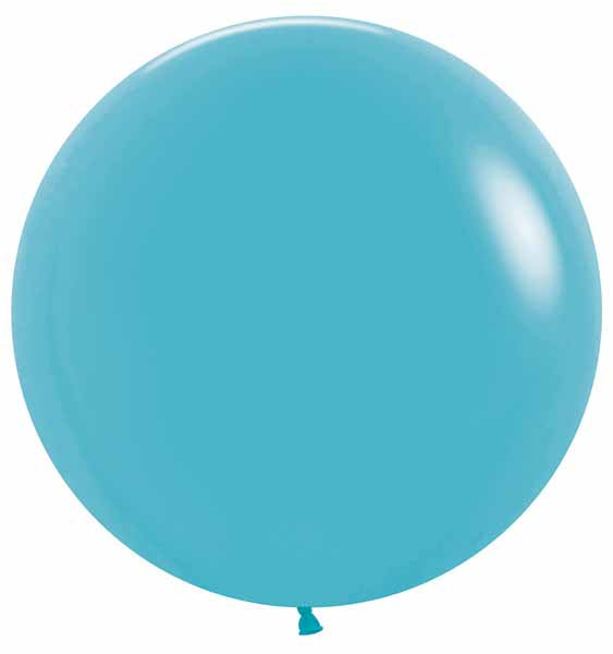 Sempertex Caribbean Blue 24-Inch Latex Balloons, 10-Pack