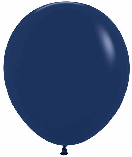 Sempertex Navy Blue 18-Inch Latex Balloons, 25 Pack