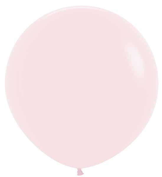 Sempertex 36-Inch Pastel Matte Pink Latex Balloons, 2-Pack