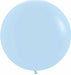Sempertex Pastel Matte Blue 24-Inch Latex Balloons, 10 Pack