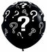 Sempertex 36-Inch Black Gender Reveal Latex Balloons, 2-Pack