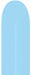 Sempertex 260 Pastel Matte Blue Twisting Balloons, 50 Pack