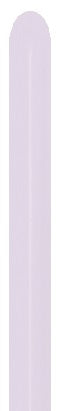 Sempertex 260 Pastel Matte Lilac Twisting Balloons, 50 Pack