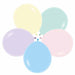 Sempertex 18-Inch Pastel Matte Assorted Latex Balloons, 25 Count