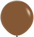 Sempertex Coffee Brown 24-Inch Latex Balloons, 10 Count