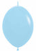 Sempertex Matte Blue 12-Inch Linking Latex Balloons, 25 Pack