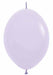 Sempertex Matte Lilac 12-Inch Link Latex Balloons, 25 Pack