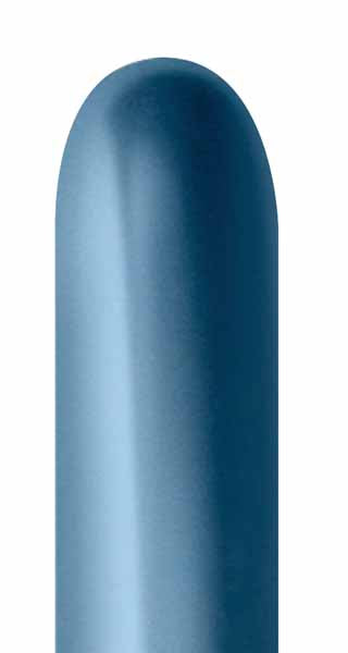 Sempertex Reflex Blue 260 Latex Twisting Balloons, 50 Count