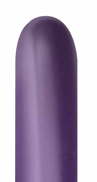 Sempertex 260 Reflex Violet Purple Twisting Balloons, 50 Count