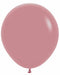 Sempertex Rosewood 18 Inch Latex Balloons, 25 Pack