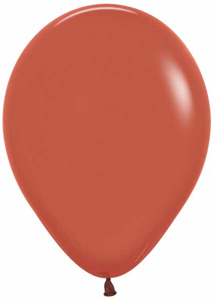 Sempertex Terracotta #072 11-Inch Latex Balloons, 50 Count