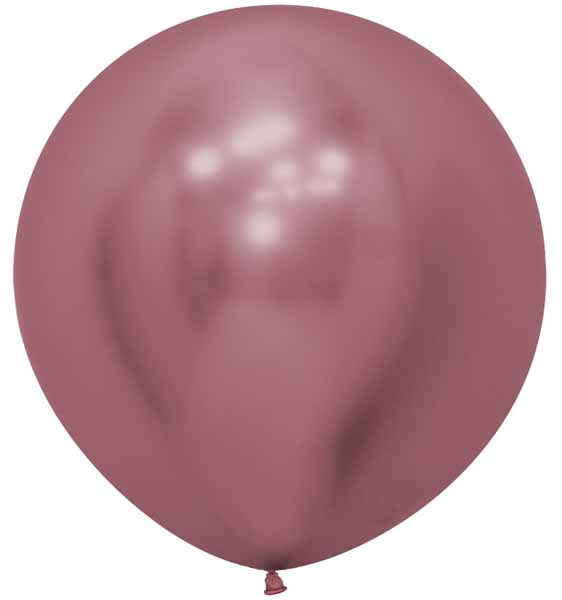 Sempertex Reflex Pink 24-Inch Latex Balloons, 10 Pack