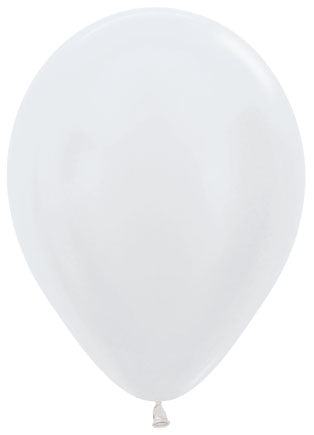 Sempertex Satin Pearl 5-Inch Latex Balloons, 50 Pack