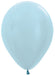 Sempertex 5-Inch Satin Light Blue Latex Balloons, 50 Count